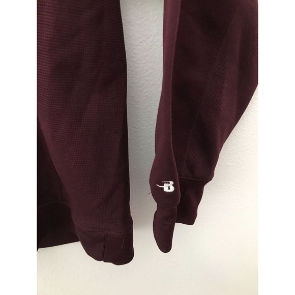 Hudson Valley Vikings Football Mens L Burgundy Hoodie Sweatshirt *5 - Picture 3 of 5